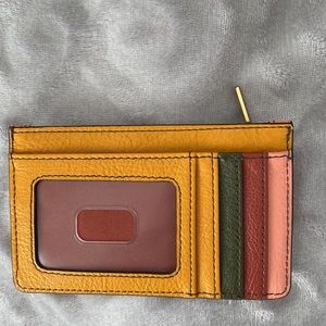 Fossil Logan Zip Coin/Card Wallet